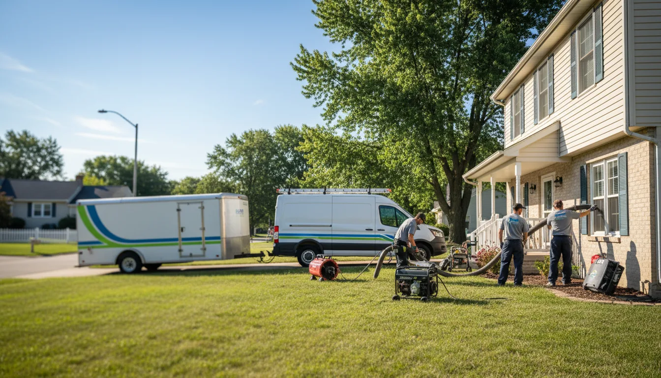 Flooded Basement Restoration And Cleanup With Repair in Riley, KS near me